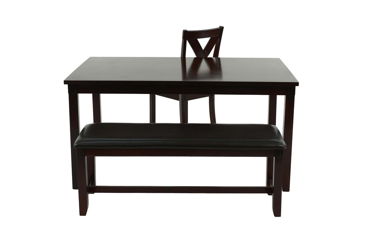 6-Pcs Dining Set - Espresso