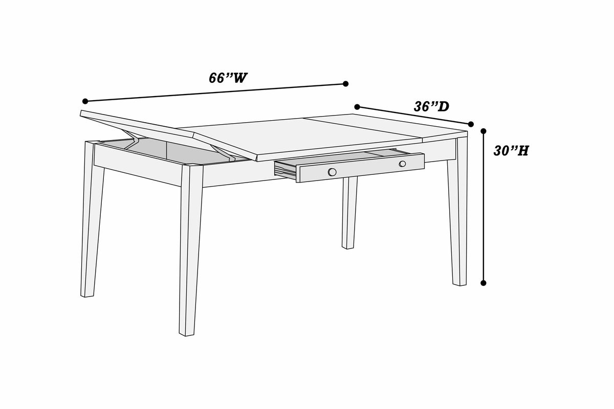 Dining Table - Walnut