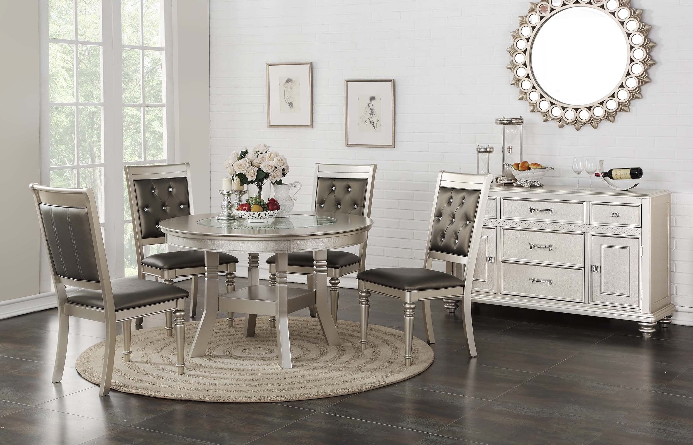 Dining Table - Silver