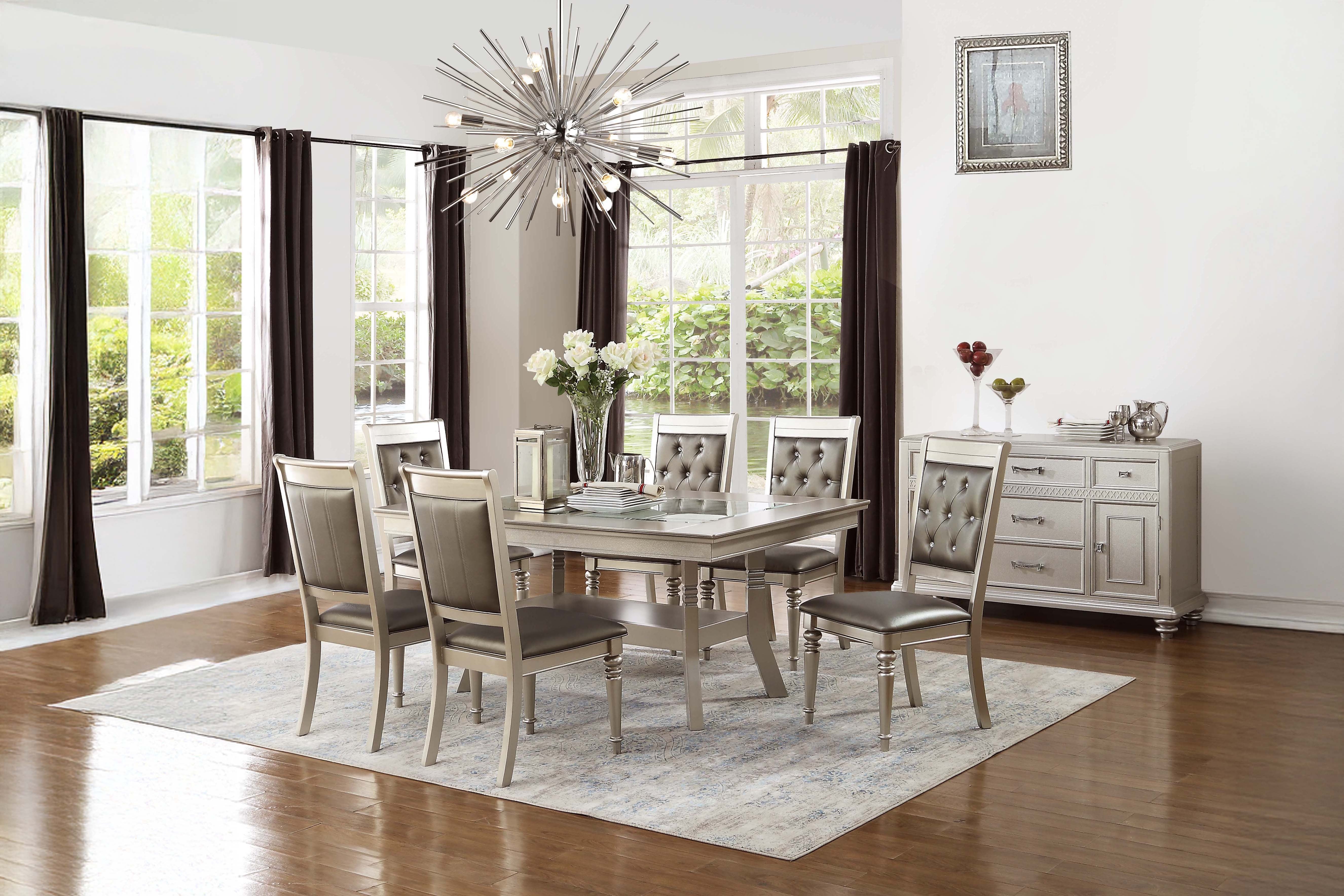 Dining Table - Silver