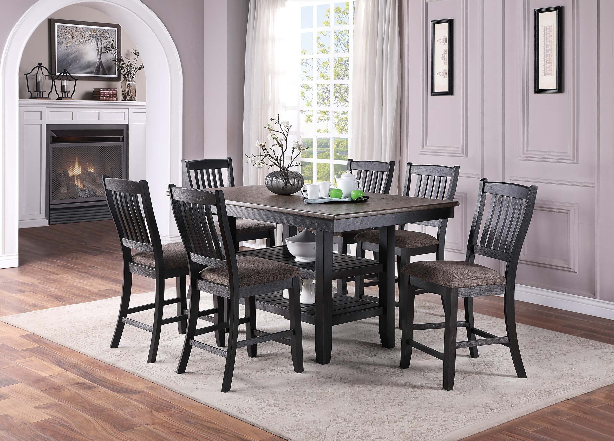 Counter Height Table - Black