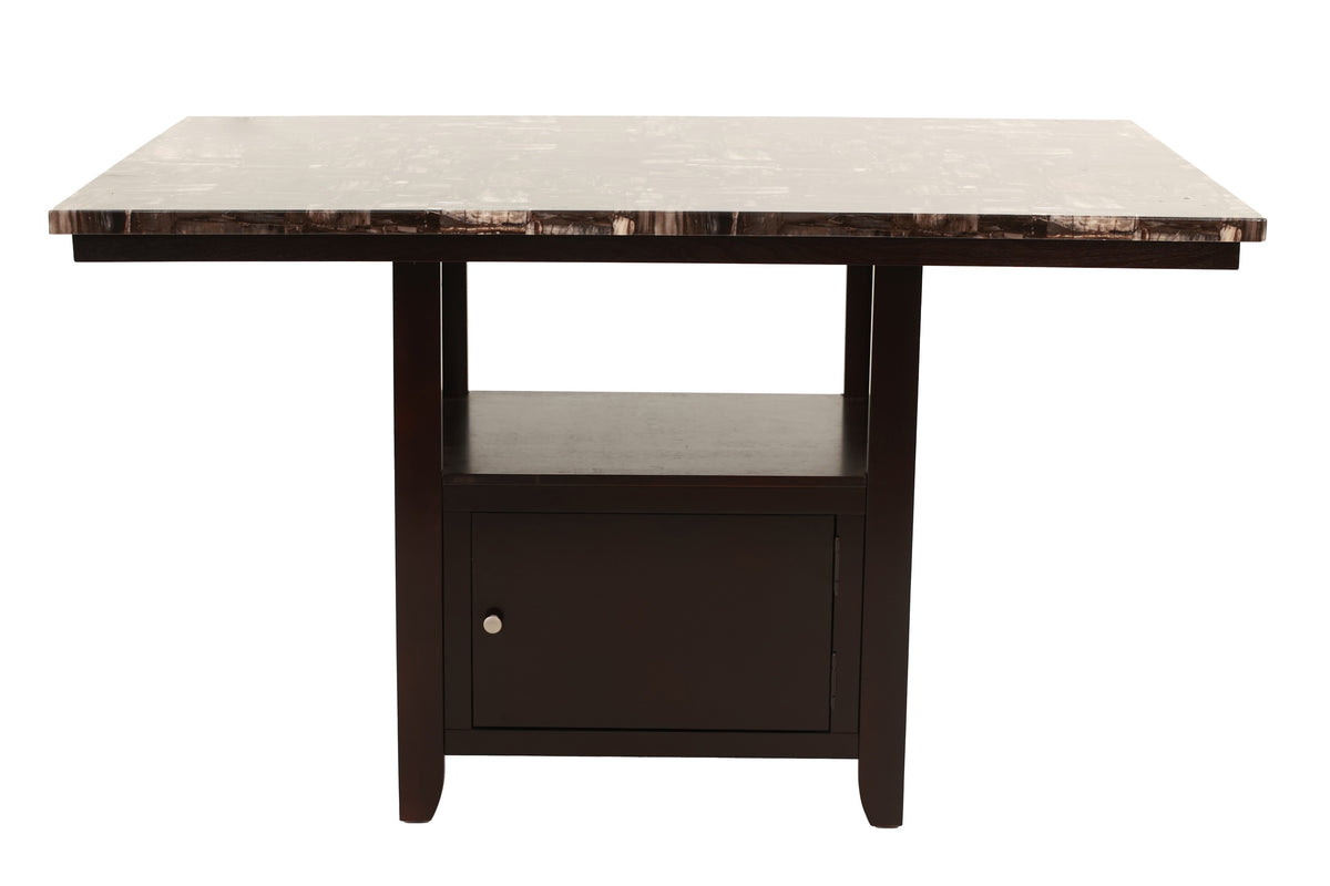 Dining Table W/Storage - Espresso