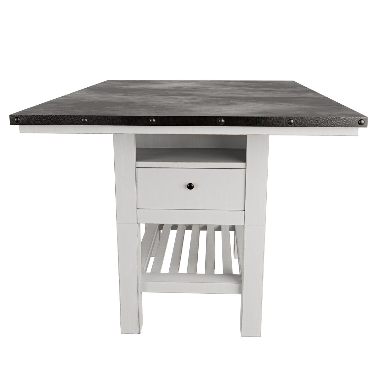 Counter Height Table - Antique White