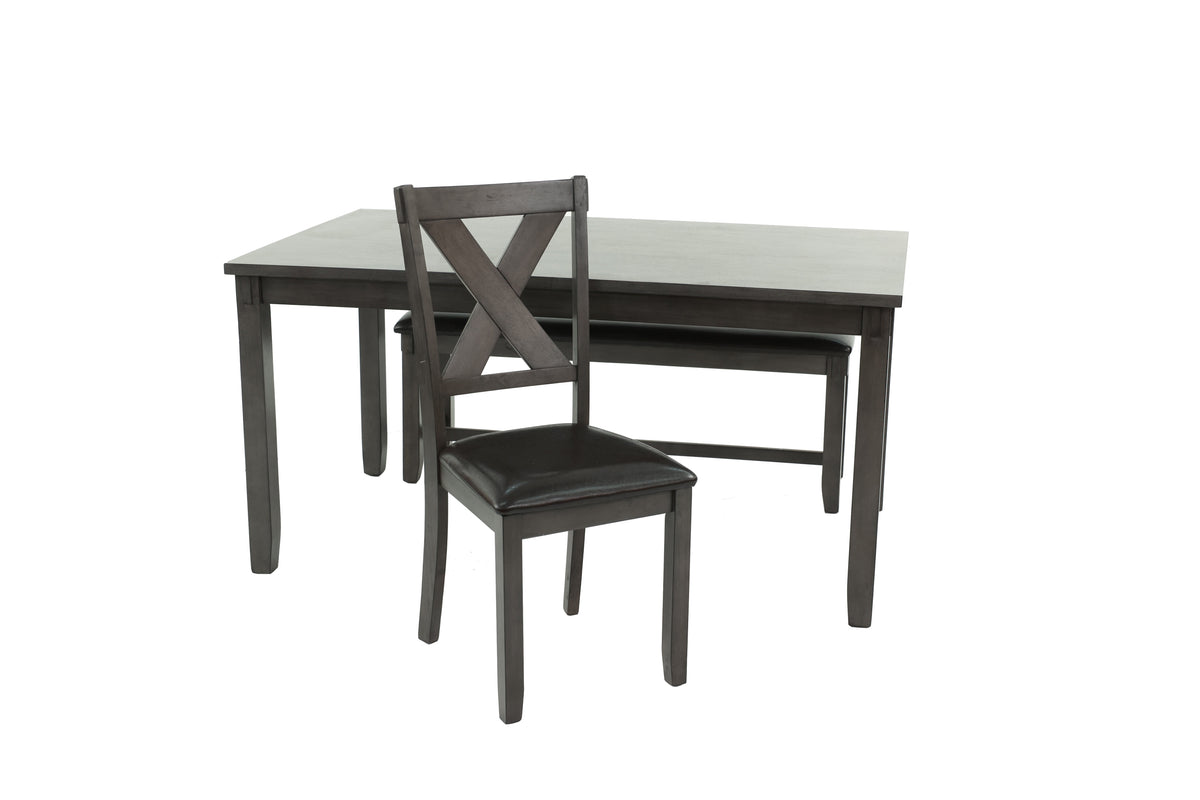 6-Pcs Dining Set - Grey