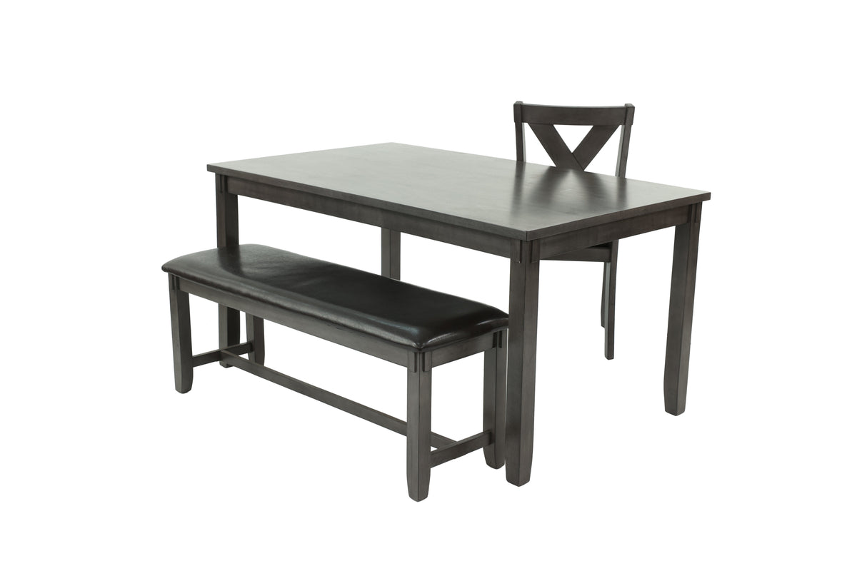 6-Pcs Dining Set - Grey