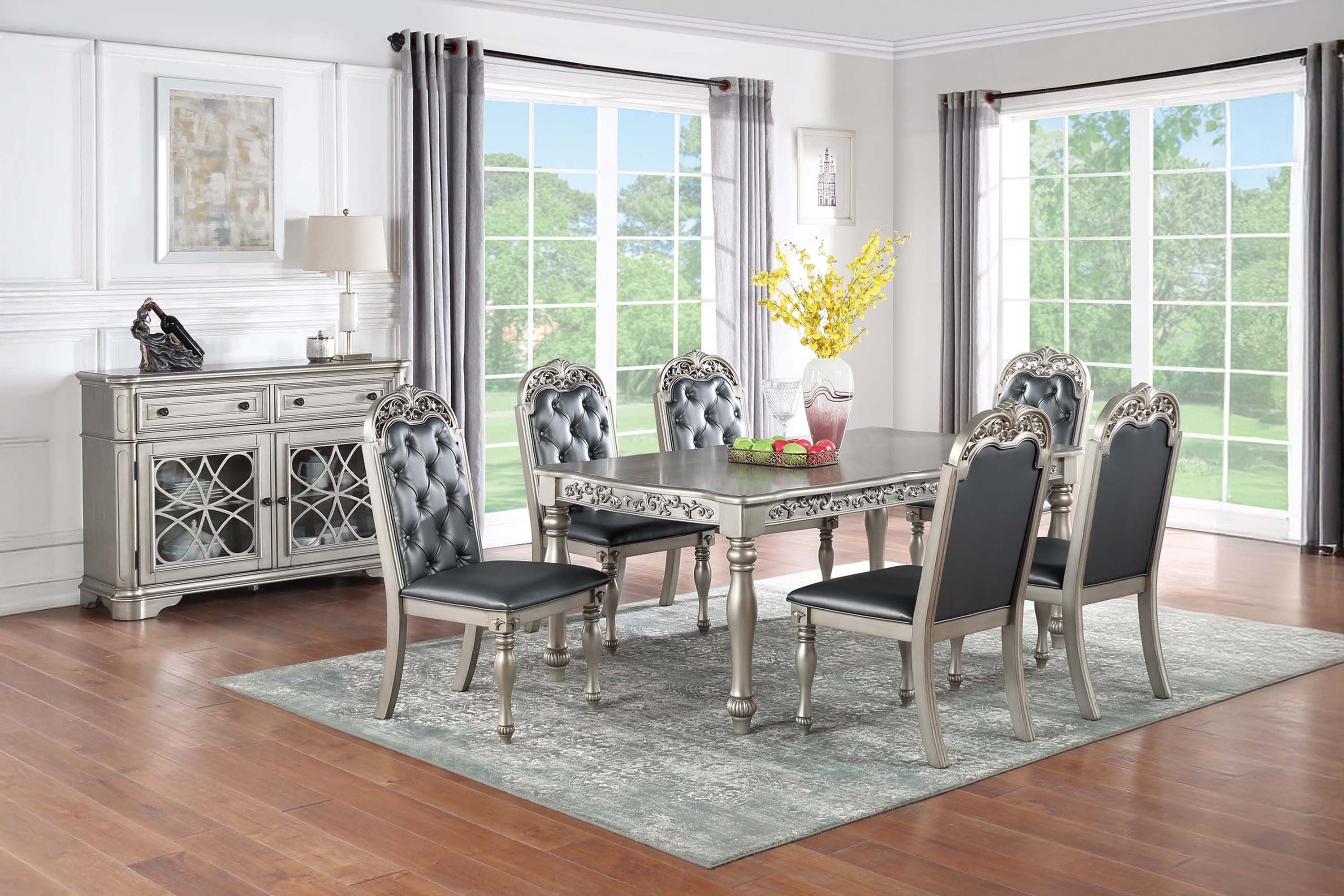 Dining Table - Silver
