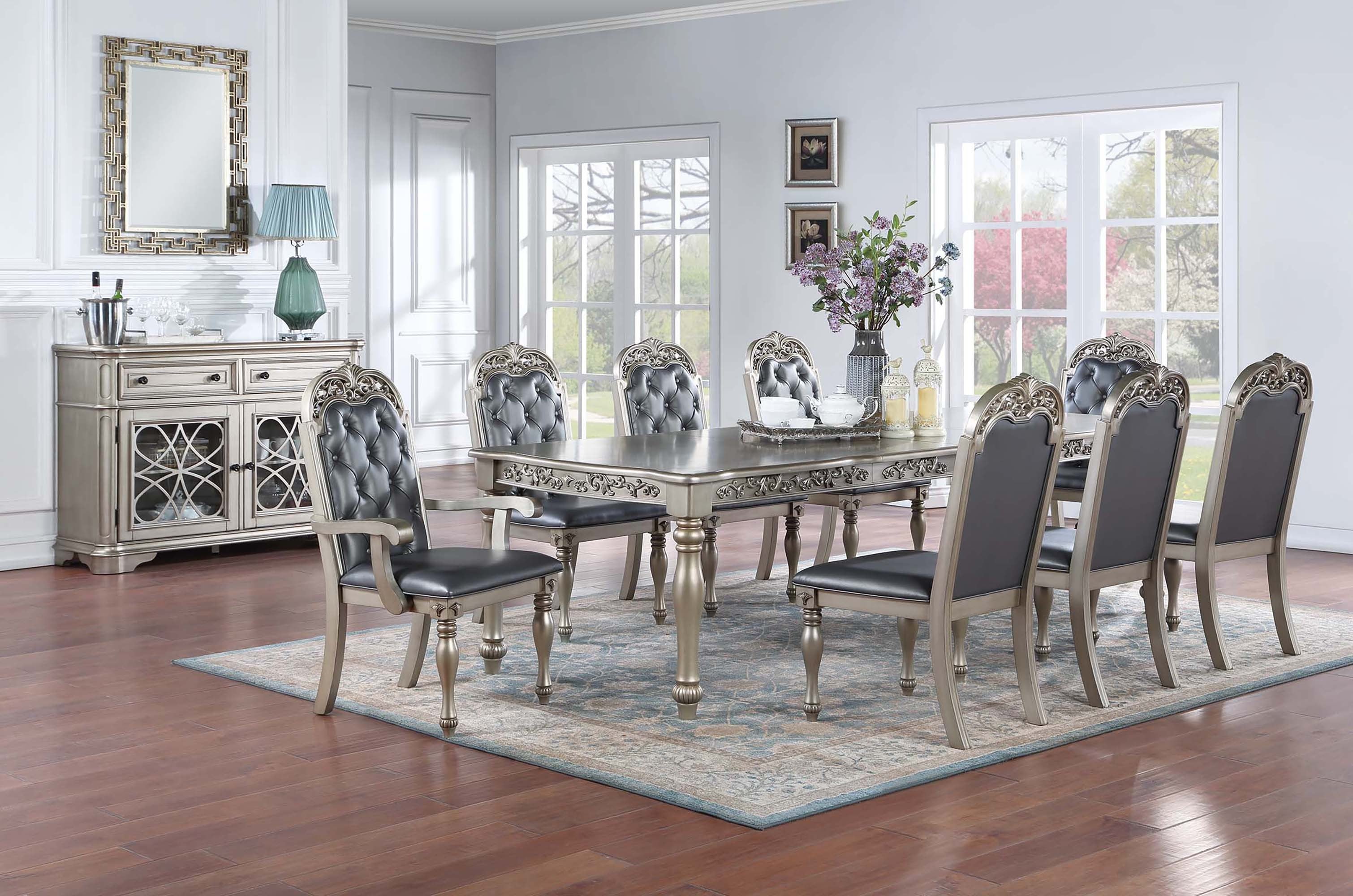 Dining Table - Silver
