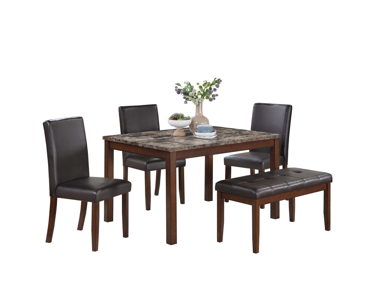 5-Pcs Dining Set - Cherry