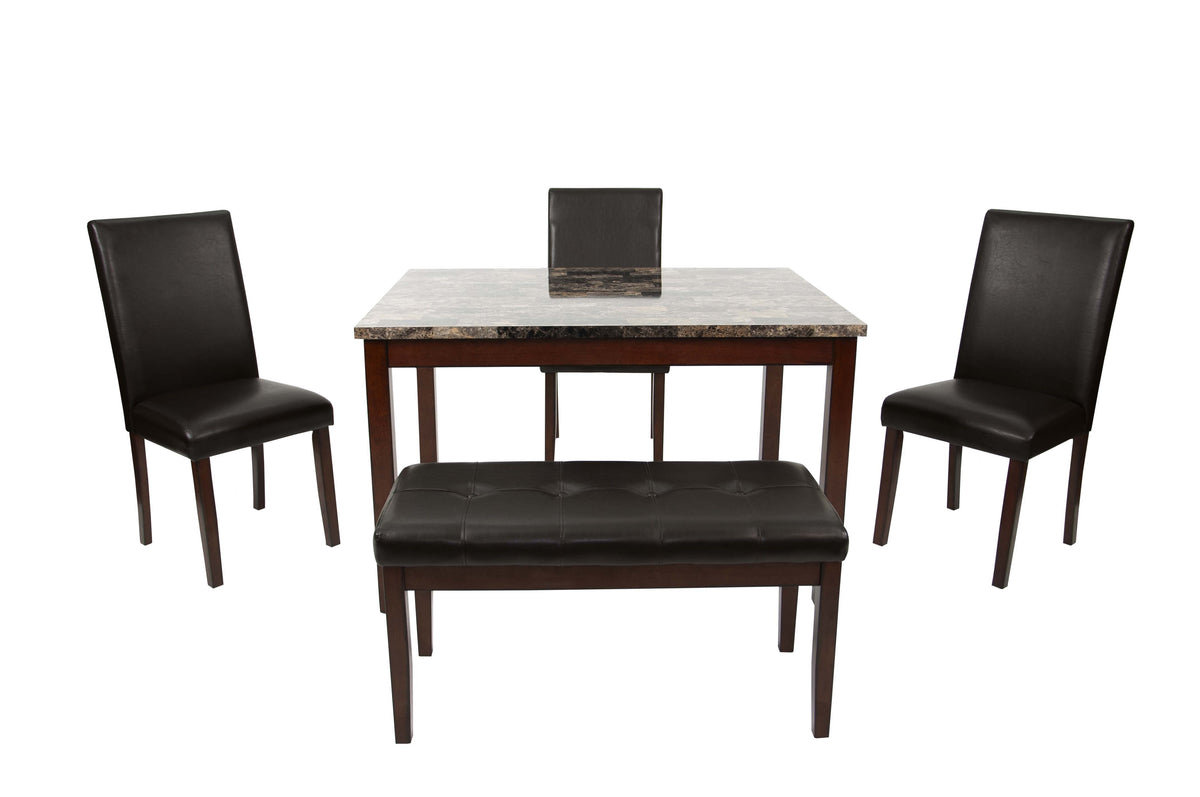 5-Pcs Dining Set - Cherry