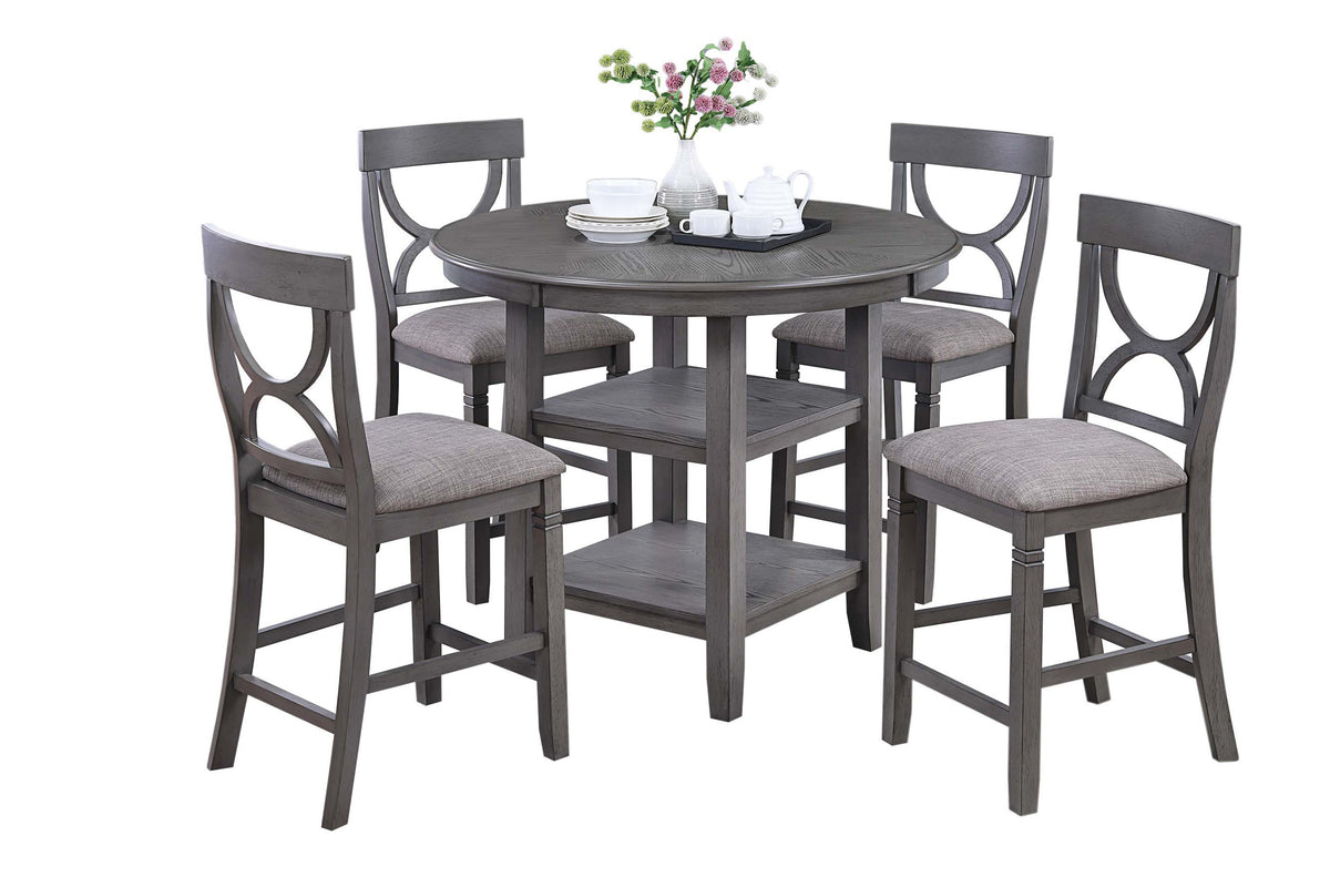 5-Pcs Counter High - Grey