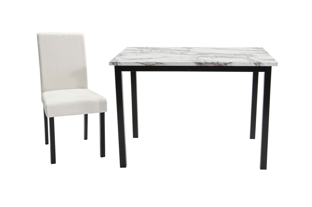 5-Pcs Dining Set - Black