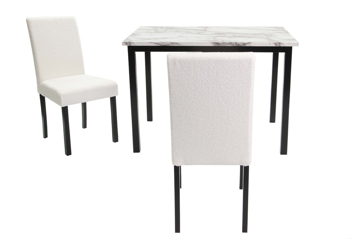 5-Pcs Dining Set - Black