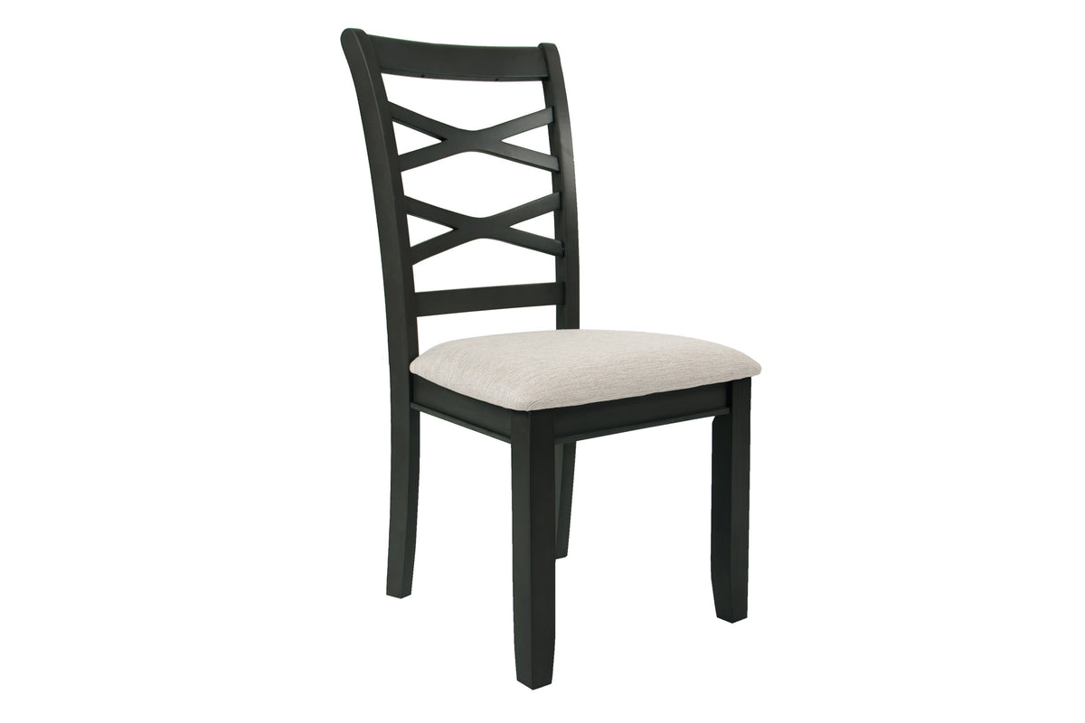 6-Pc Dining Set - Charcoal