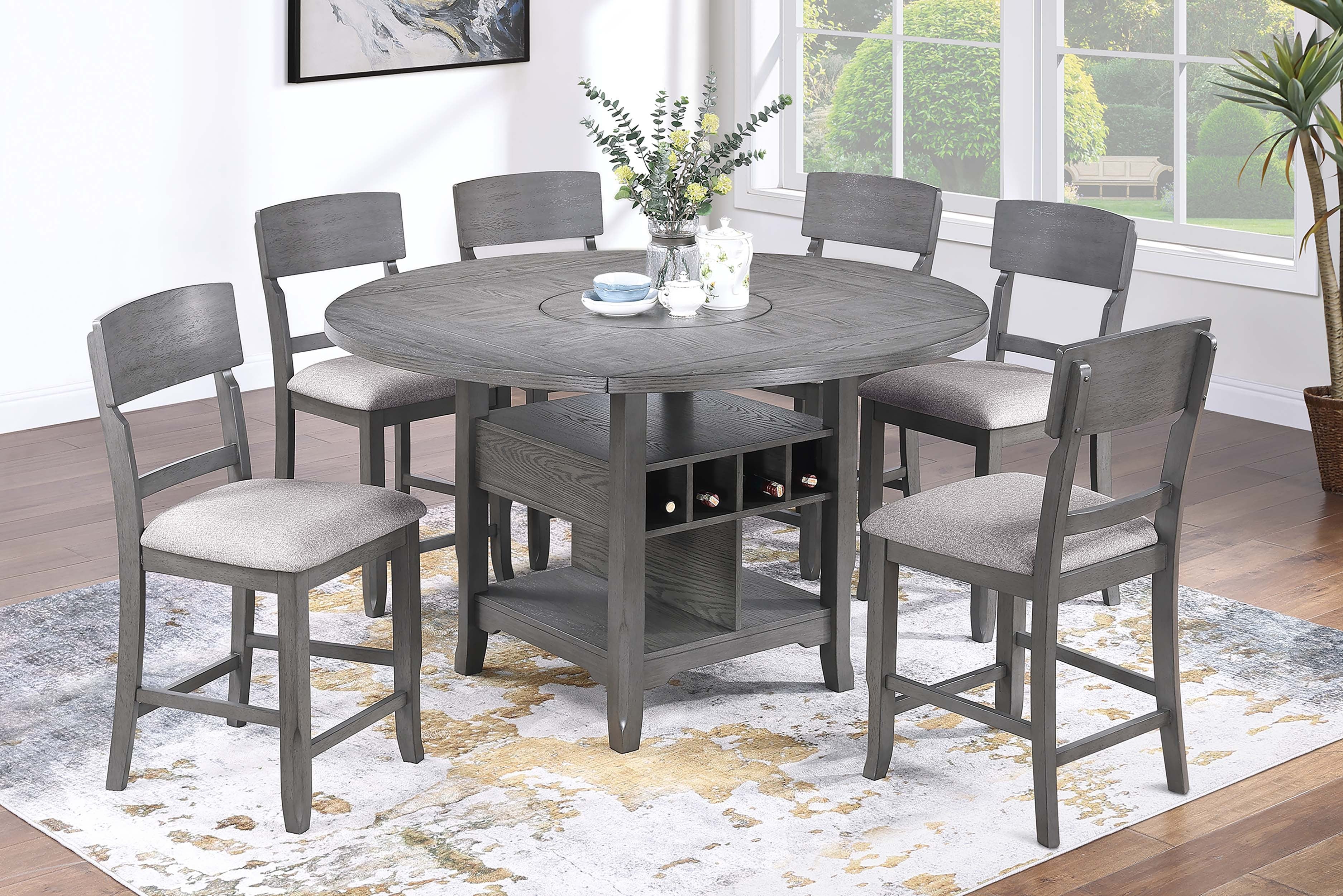 Counter Height Table - Gray
