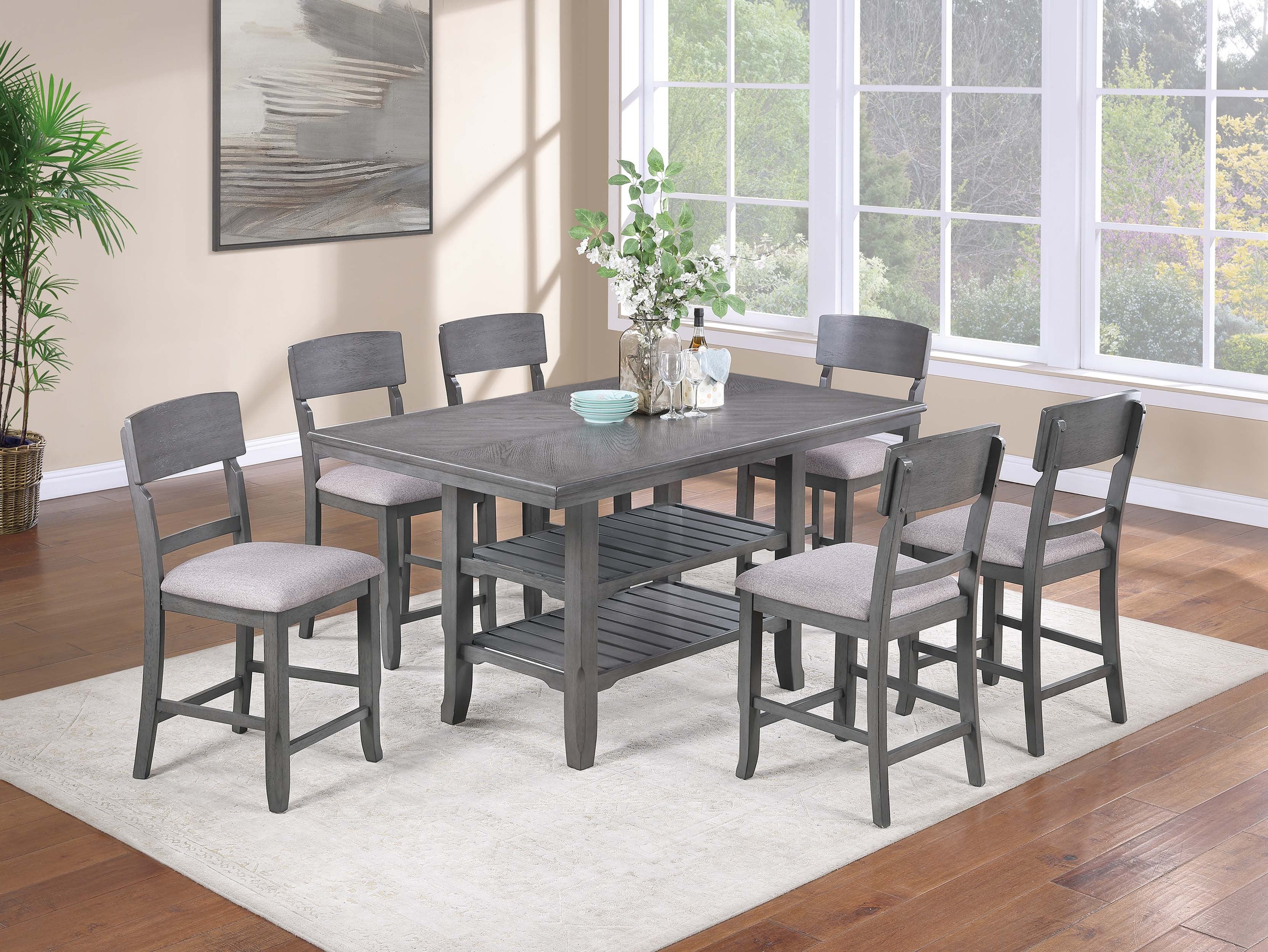 Counter Height Table - Gray