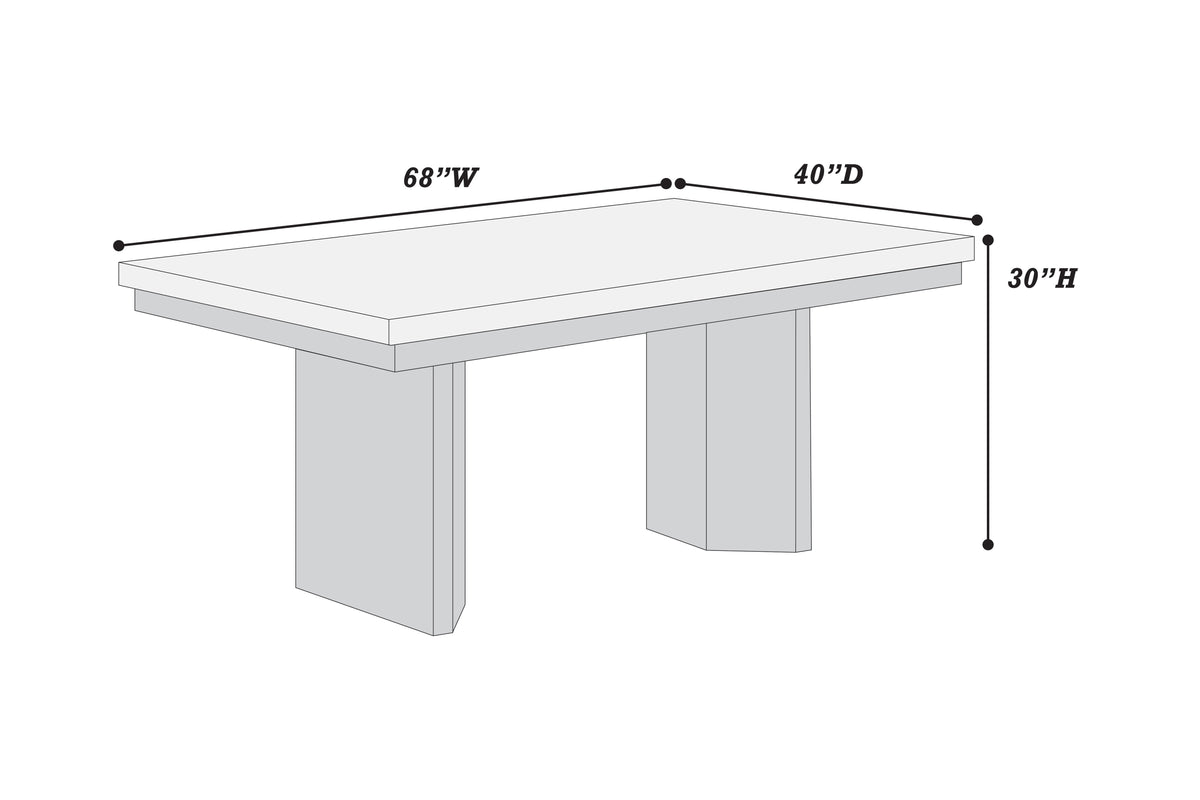 Dining Table - Black