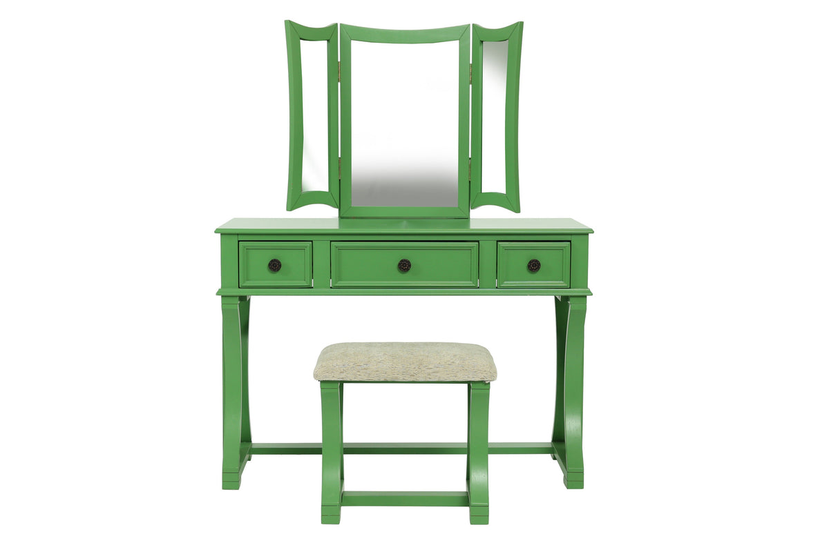 Vanity Set - Apple Green