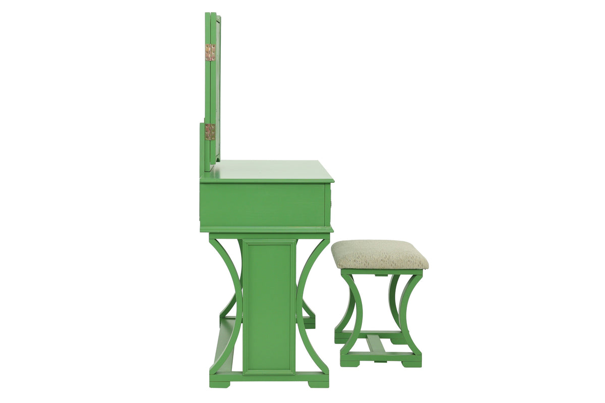 Vanity Set - Apple Green