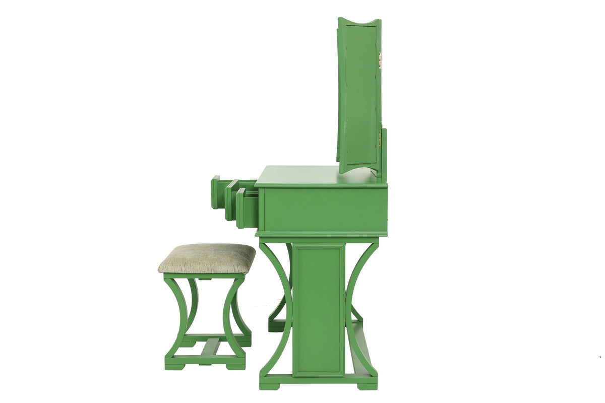 Vanity Set - Apple Green
