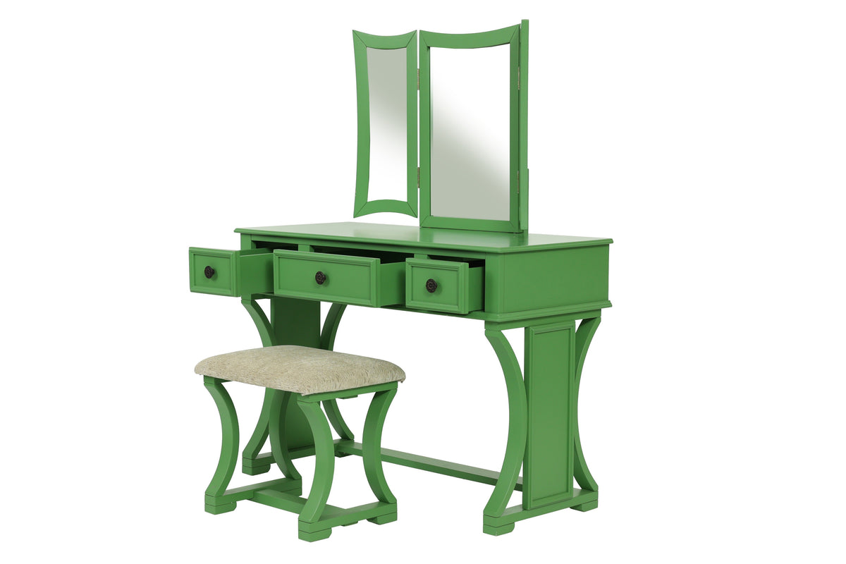 Vanity Set - Apple Green