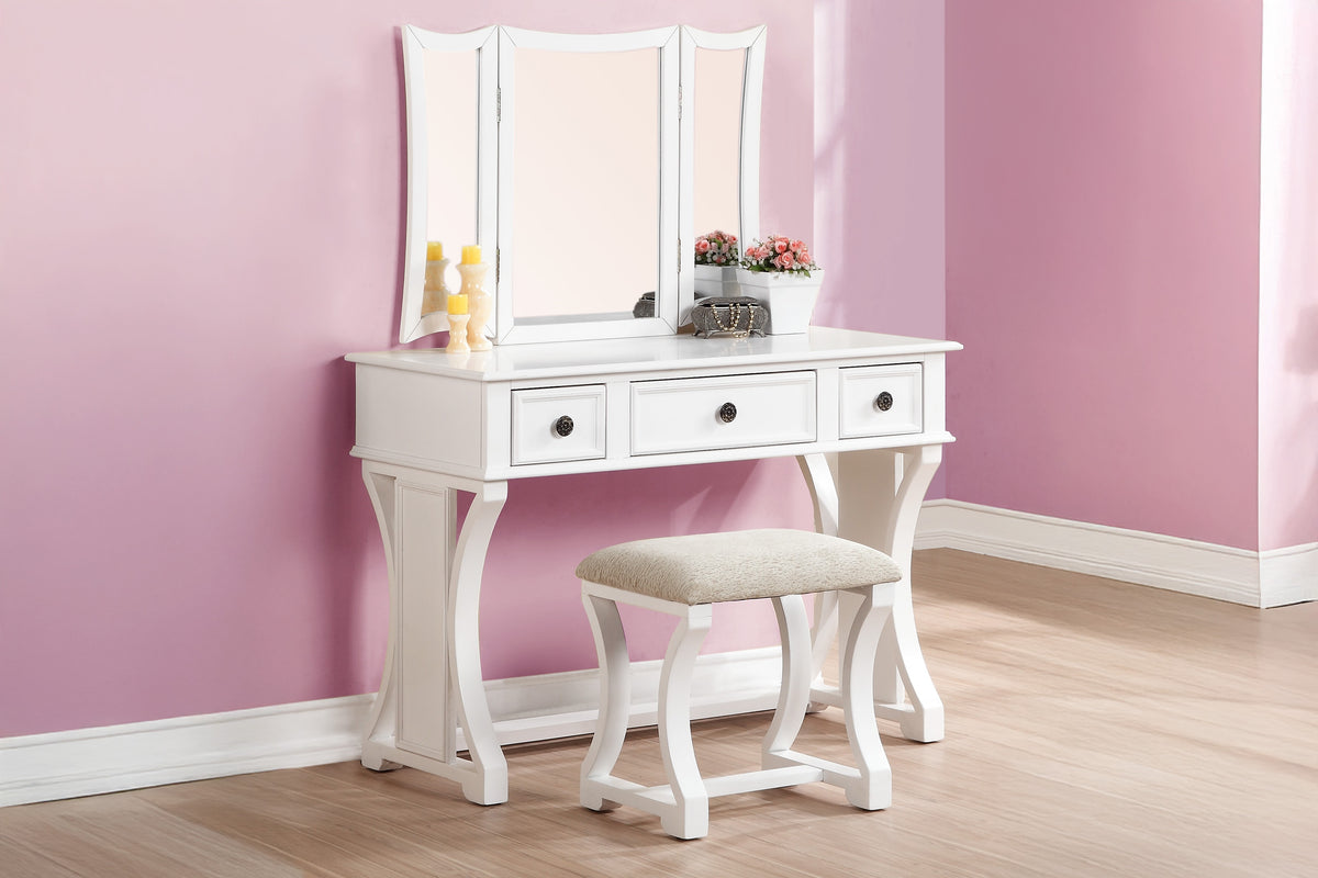 Vanity Set - White