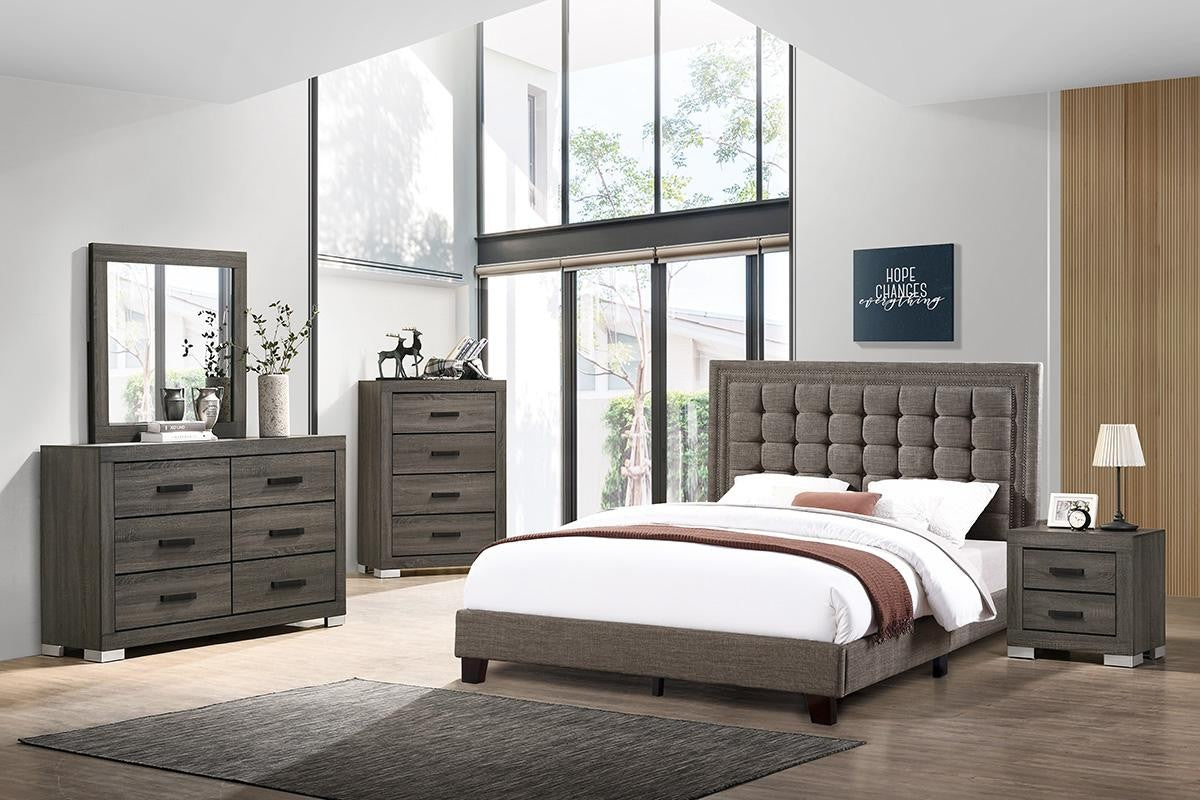 Mirror For F5493 Dresser - Foil Grey
