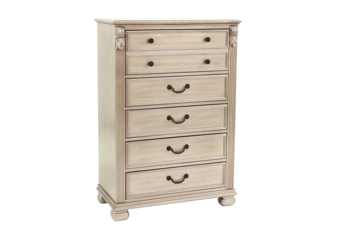 Chest - Antique Silver