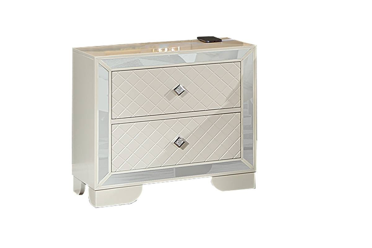Nightstand - Ivory