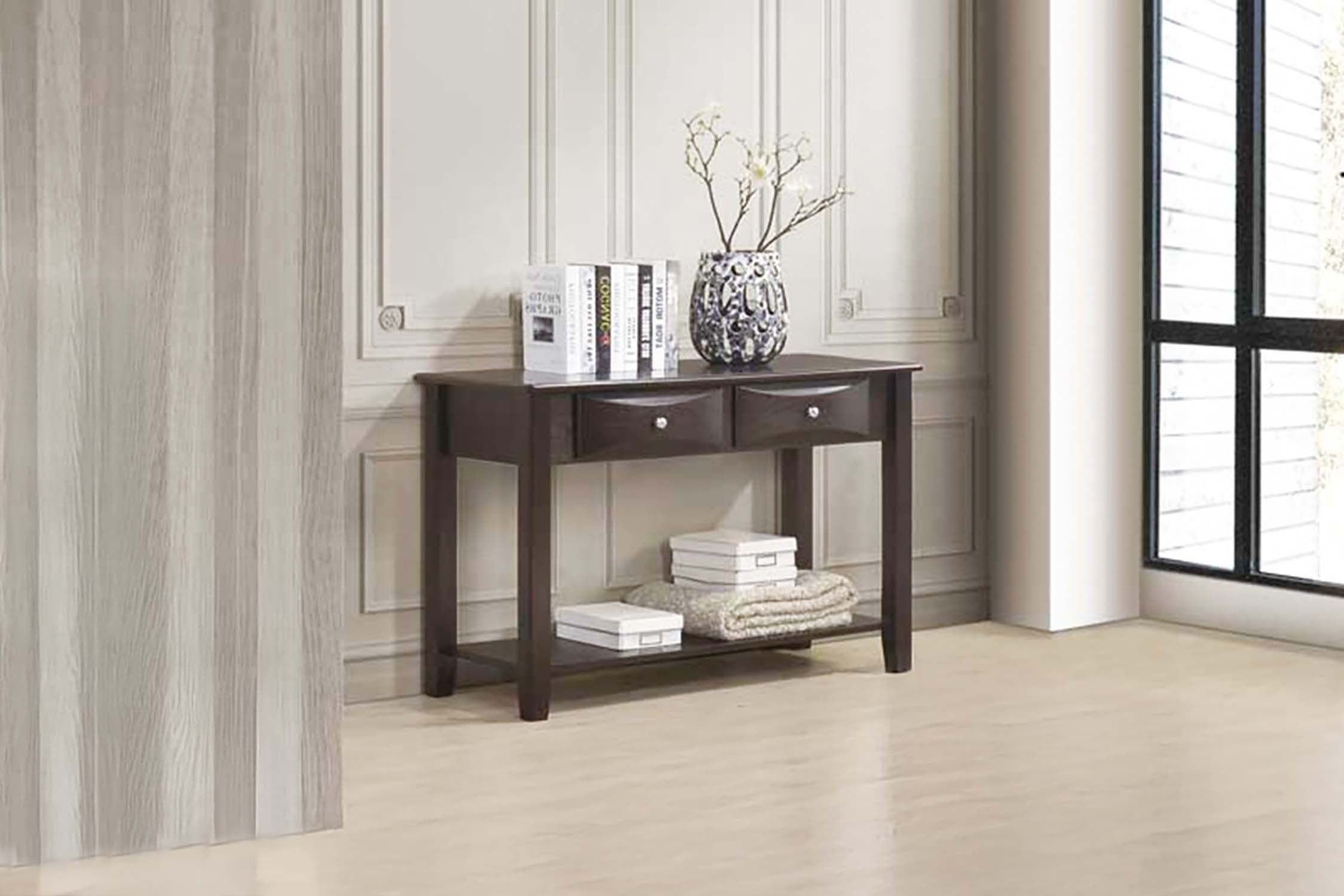 Console Table - Antique Black
