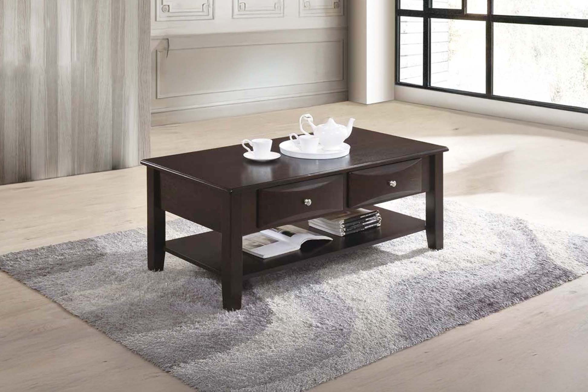 Coffee Table - Antique Black