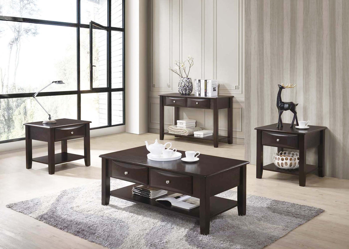 End Table - Antique Black