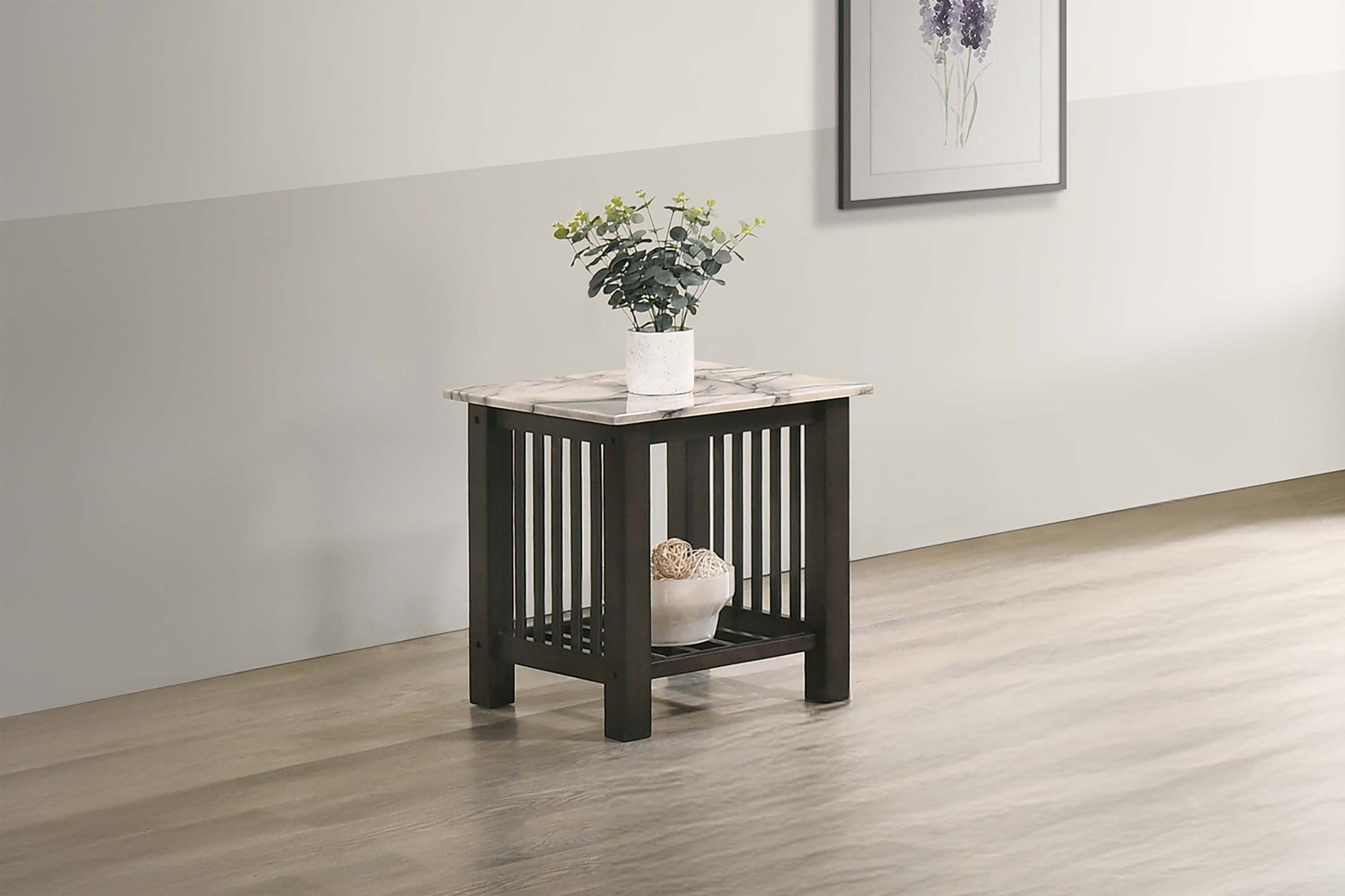 End Table - Antique Walnut
