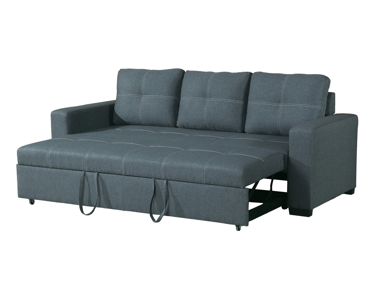 Convertible Sofa - Blue Grey
