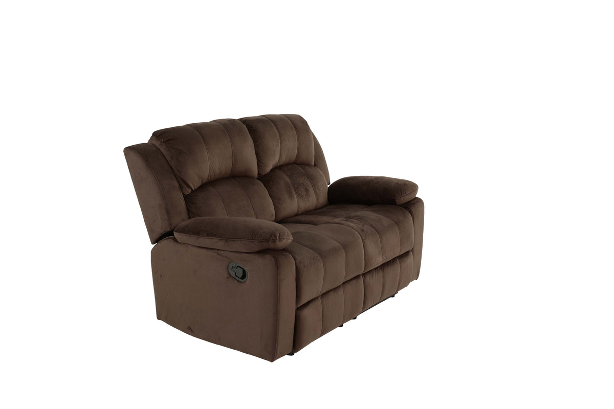 Reclining Loveseat/Choco Suede - Choco Suede