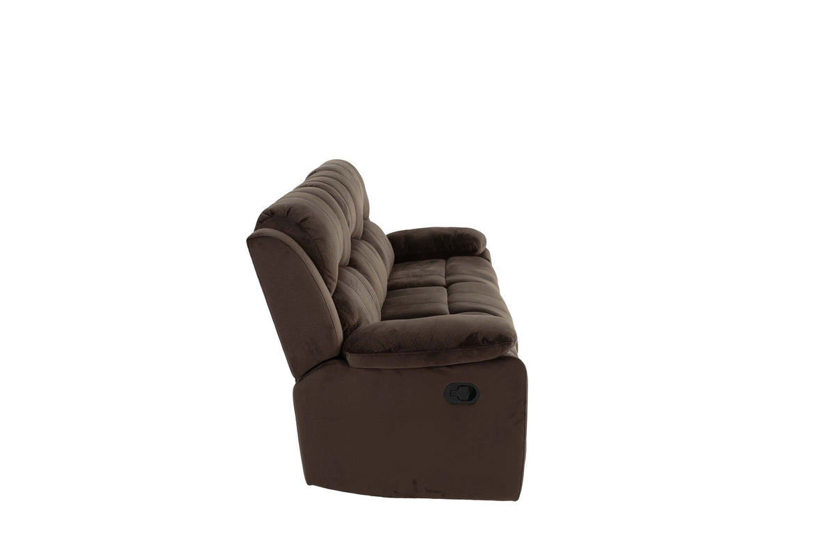 Reclining Sofa/Choco Suede - Choco Suede