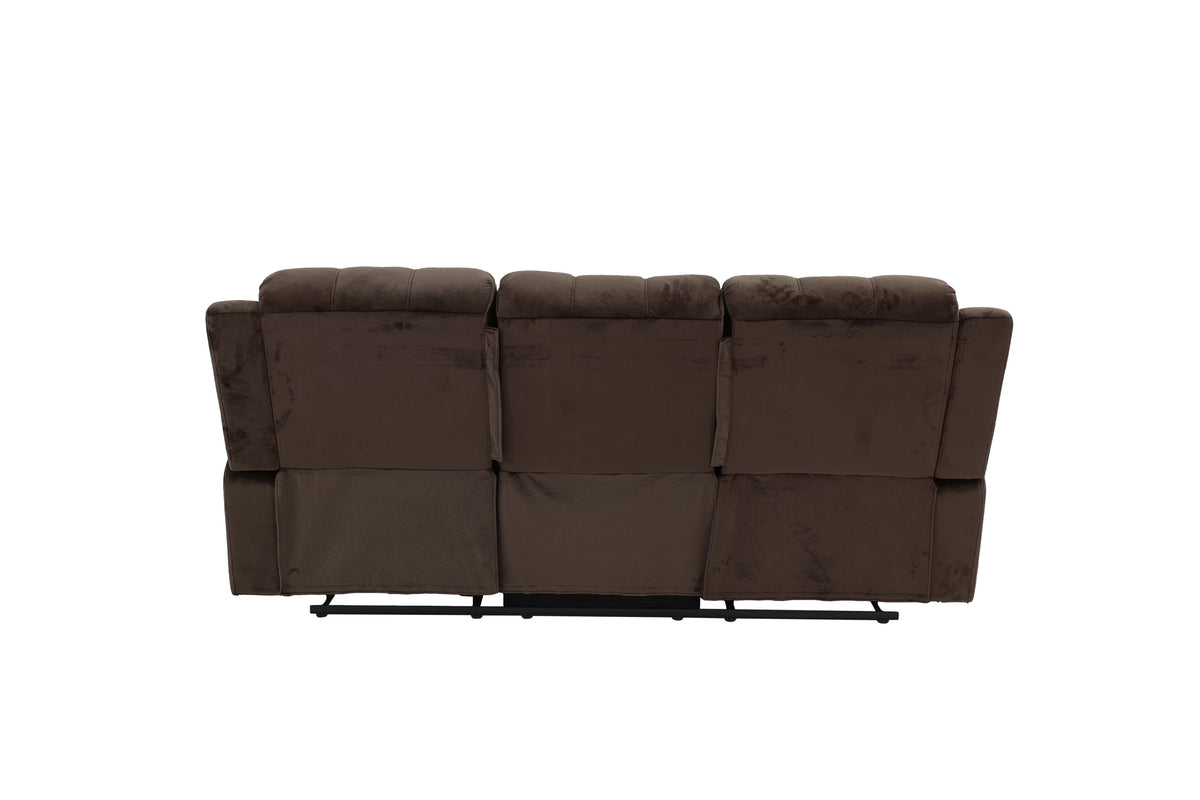 Reclining Sofa/Choco Suede - Choco Suede