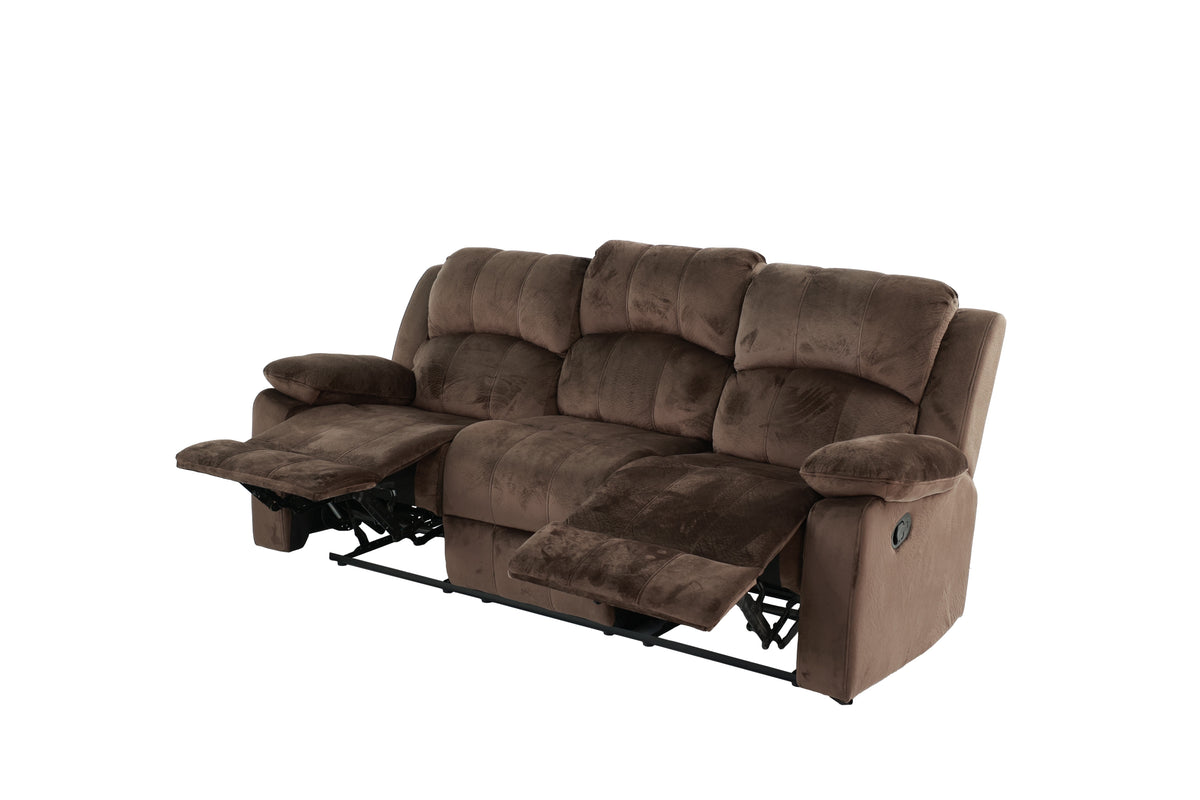 Reclining Sofa/Choco Suede - Choco Suede