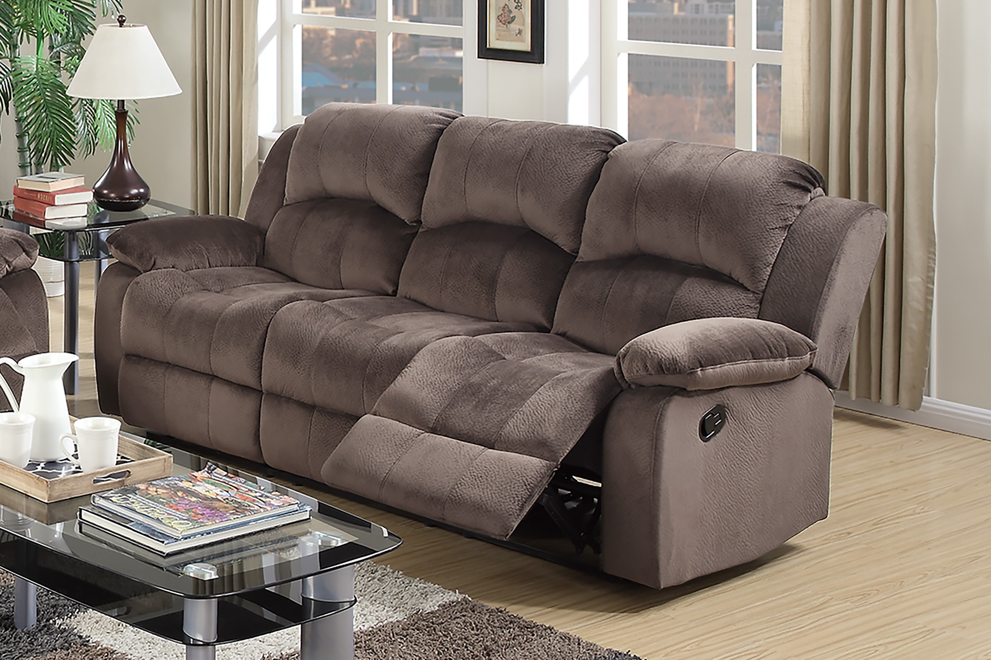 Motion Sofa - Choco Suede