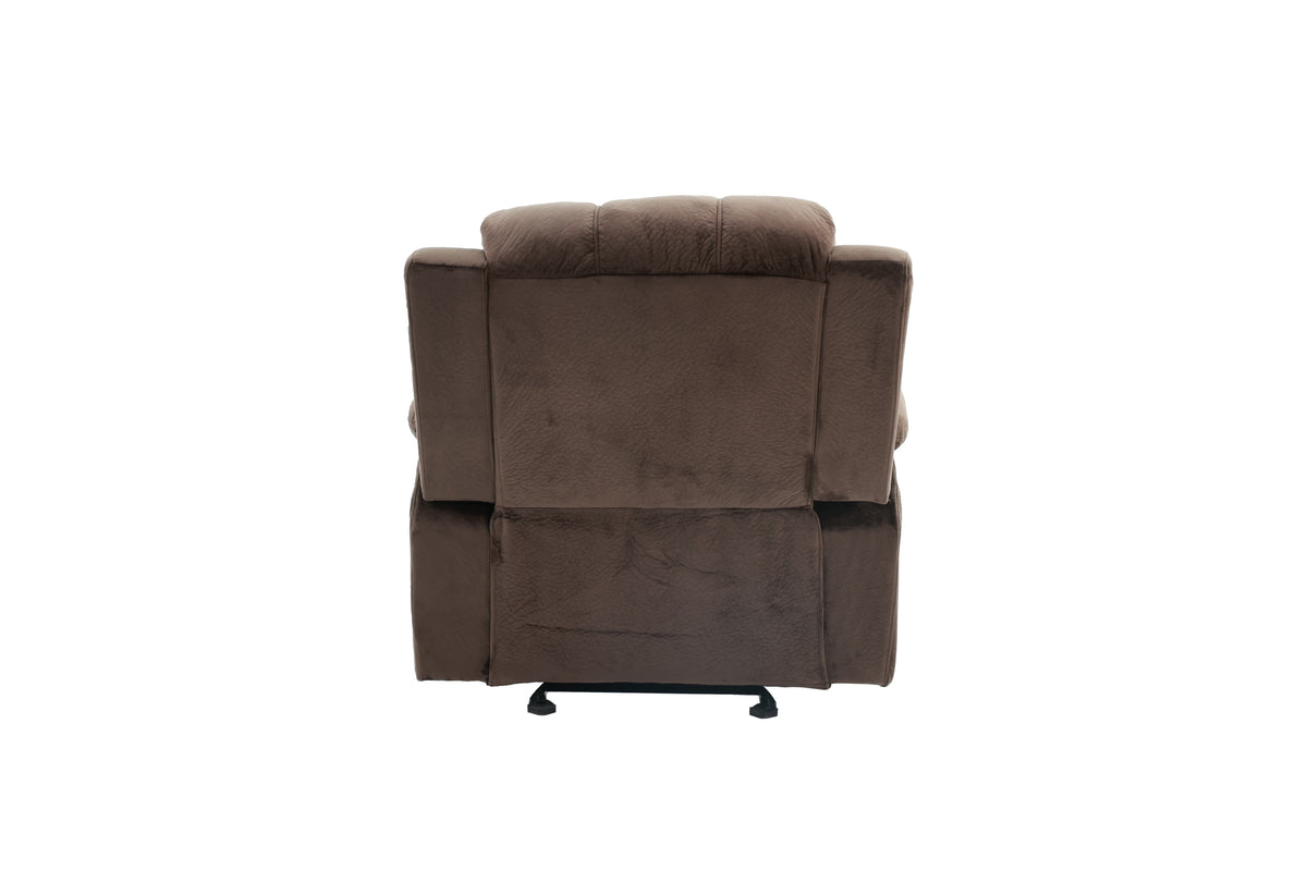 Rocker Recliner/Choco Suede - Choco Suede