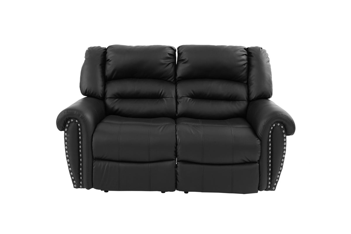 Reclining Loveseat - Black