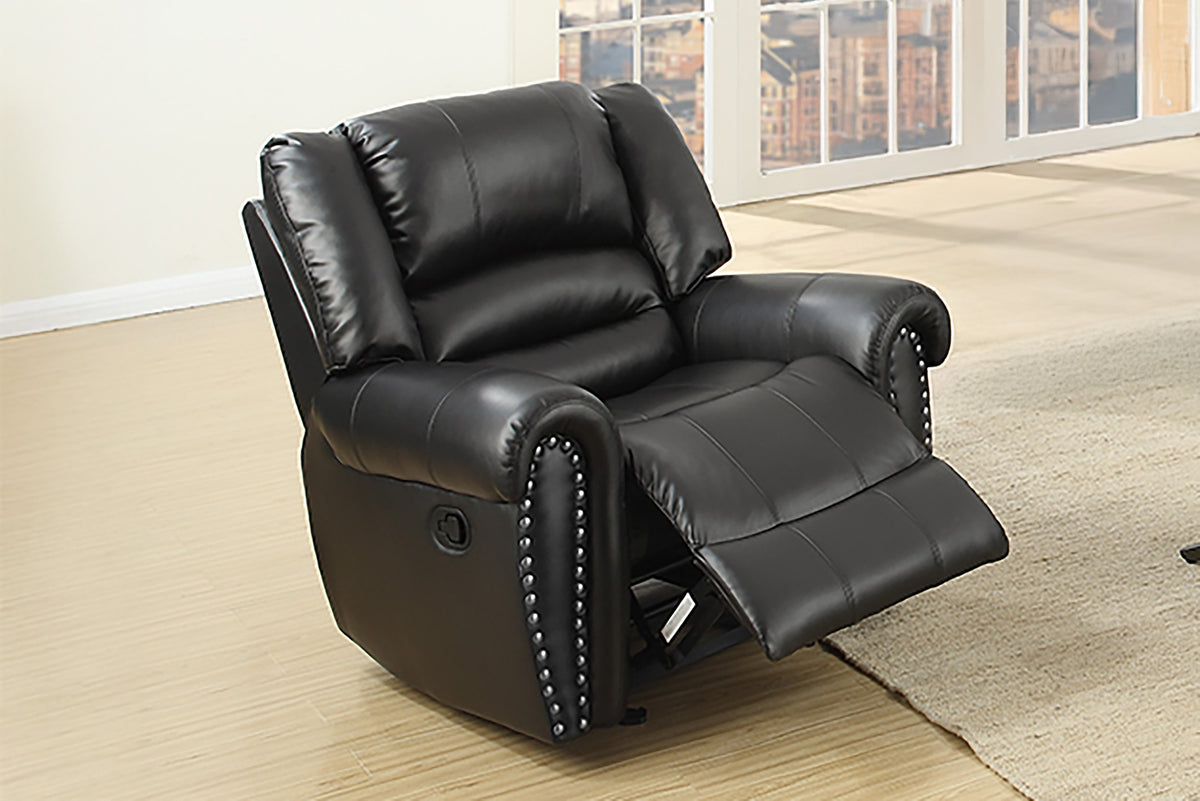 Glider Recliner - Black