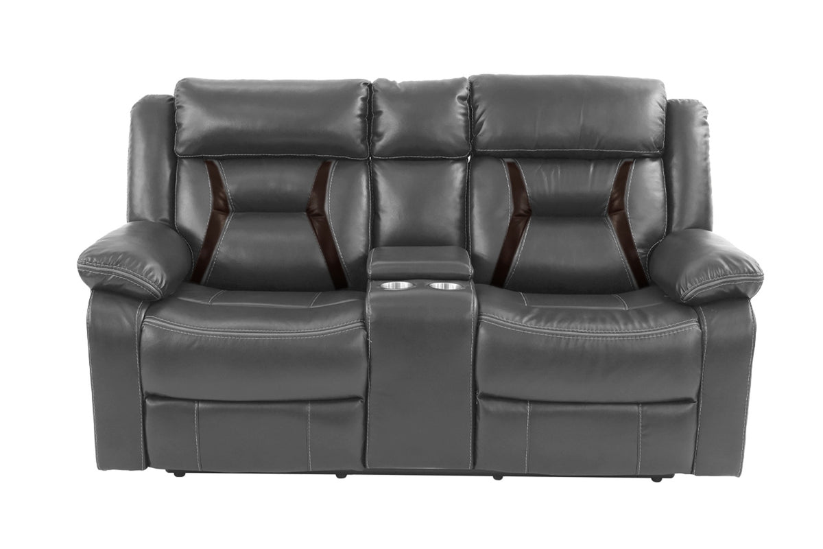Reclining Loveseat - Grey