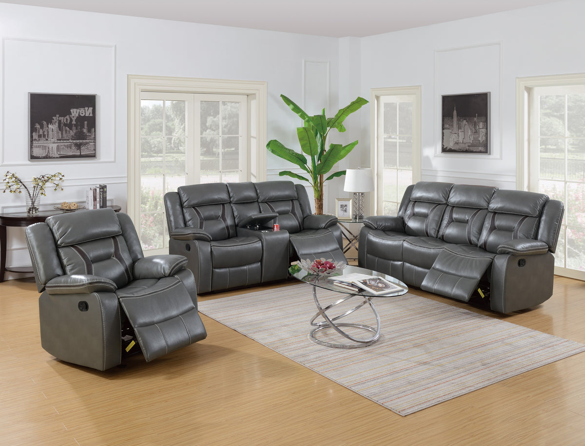 Reclining Sofa - Grey