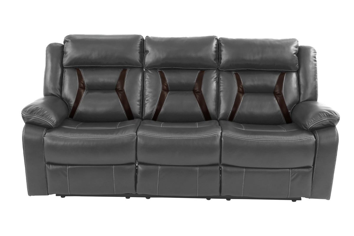 Reclining Sofa - Grey