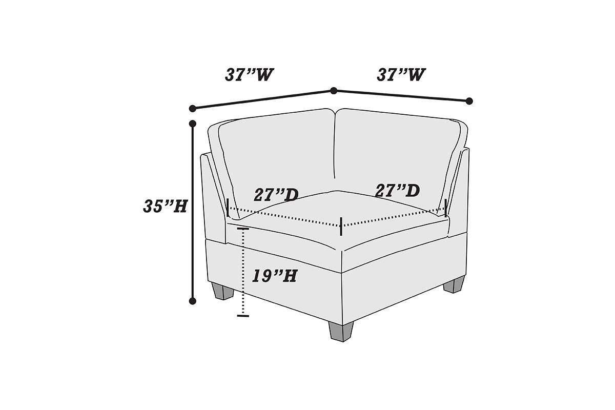 Corner Sofa - Grey