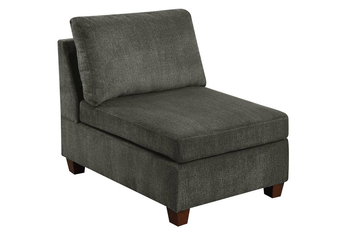 Armless Chair - Grey