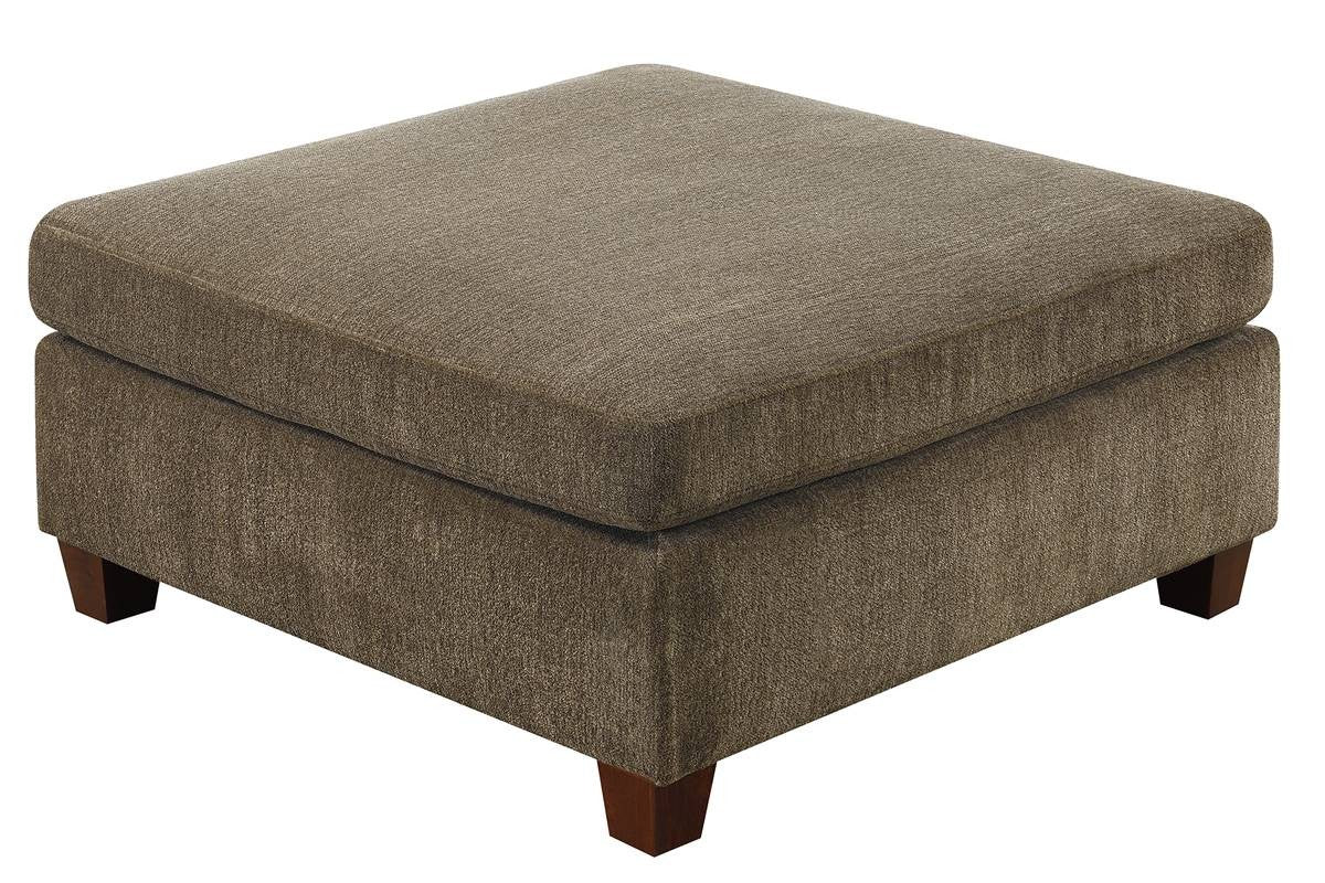 Cocktail Ottoman - Tan