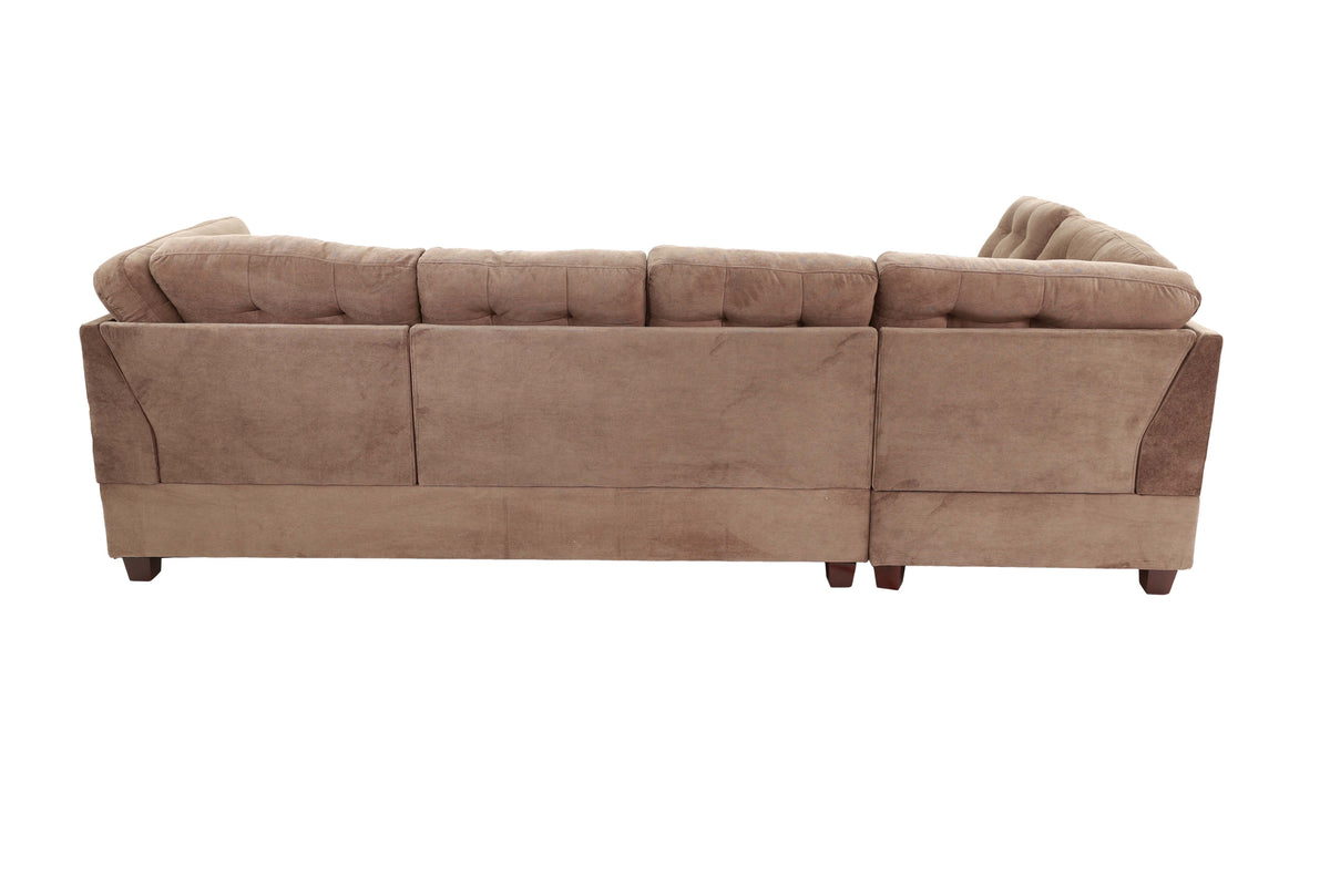 2-Pcs Sectional Sofa - Truffle