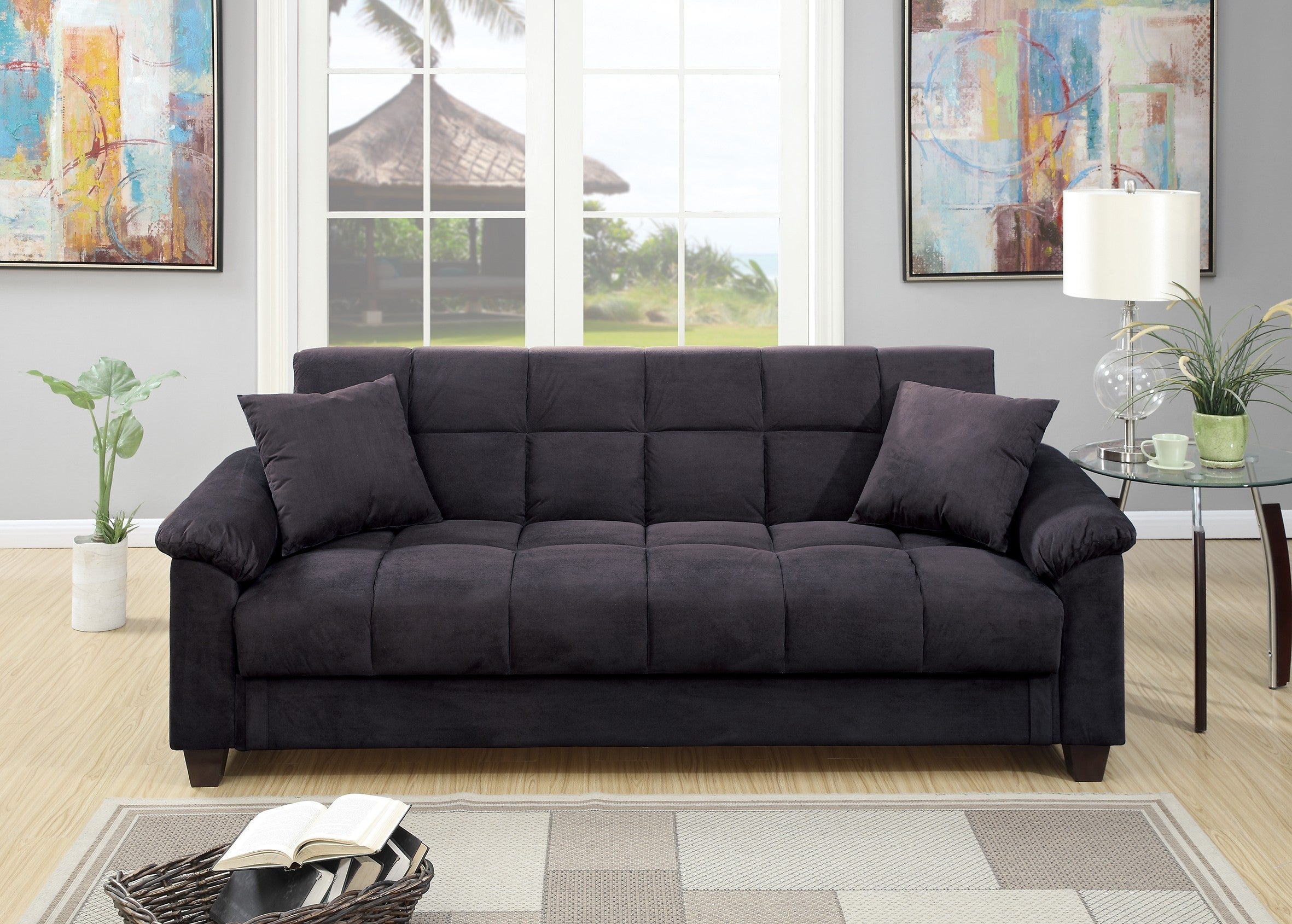Adjustable Sofa - Ebony 
/Espresso