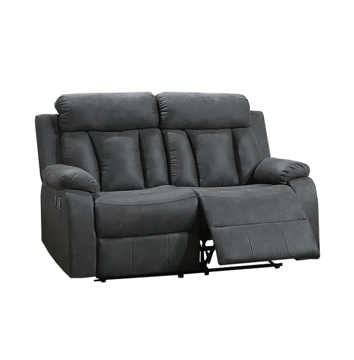 Recliner Loveseat - Charcoal